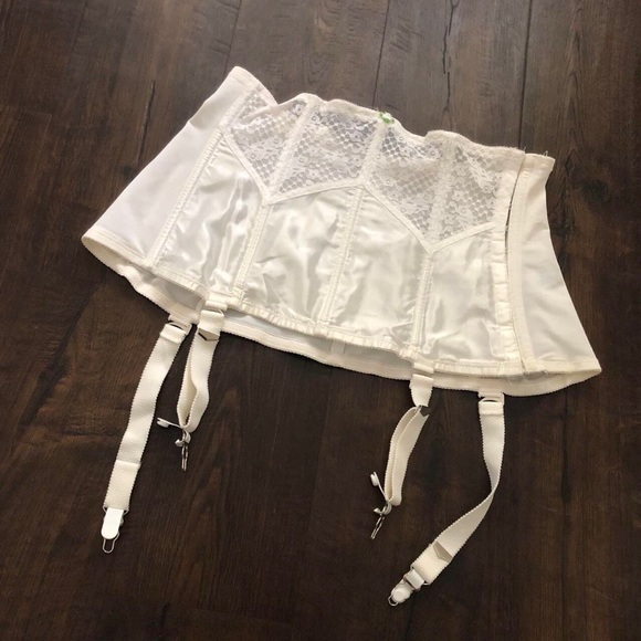 Vintage Frederick’s of Hollywood lingerie corset waist cincher